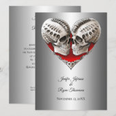 Hochzeitsfeier Einladung (Vorne/Hinten)