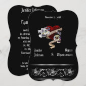 Hochzeitsfeier Einladung (Vorne/Hinten)