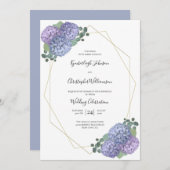 Hochzeitsfeier Einladung (Vorne/Hinten)