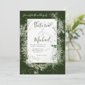 Hochzeitsfeier Einladung (Stehend Vorderseite)