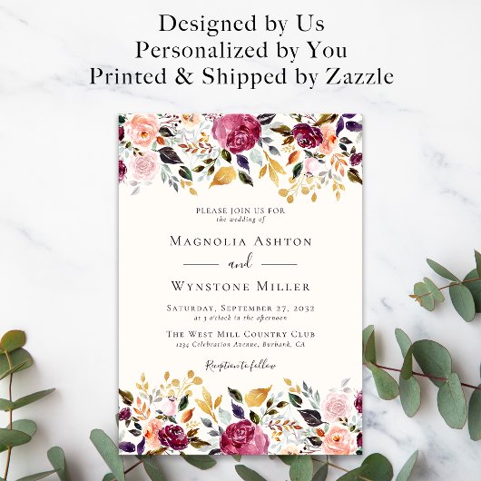 Hochzeitsfeier Einladung