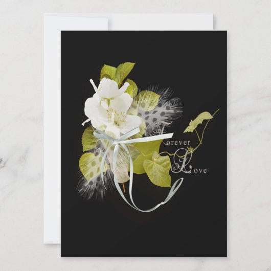 Hochzeitsfeier Einladung (Vorderseite)