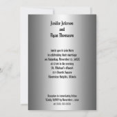 Hochzeitsfeier Einladung (Rückseite)