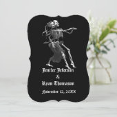 Hochzeitsfeier Einladung (Stehend Vorderseite)