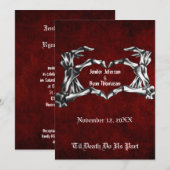 Hochzeitsfeier Einladung (Vorne/Hinten)