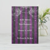 Hochzeitsfeier Einladung (Stehend Vorderseite)