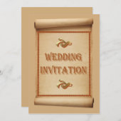 Hochzeitsfeier Einladung (Vorne/Hinten)