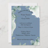 Hochzeitsfeier Einladung (Vorderseite)