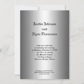 Hochzeitsfeier Einladung (Rückseite)