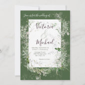 Hochzeitsfeier Einladung (Vorderseite)