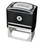 Hochzeitsfeier Elegante Blätter Permastempel (Produkt)