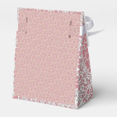 Hochzeitsfeier Elegante Gefallen Box Geschenkschachtel (Rückseite)