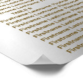 Hochzeitsfeier farbenfroh rosa Blütensilber Elegan Poster (Ecke)