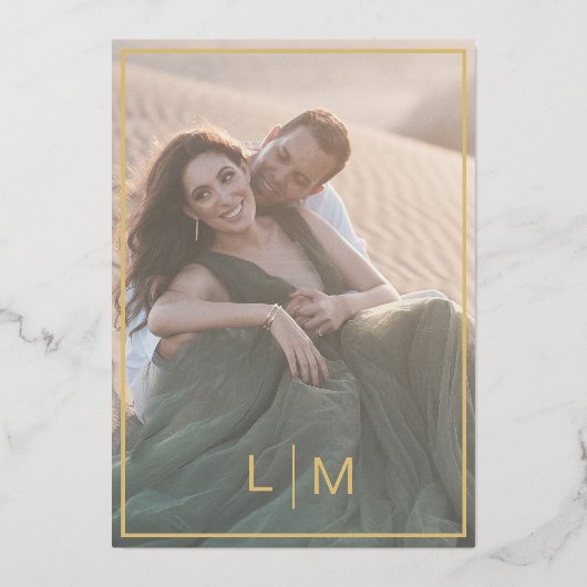 Hochzeitsfeier Folieneinladung (Rückseite)