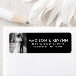 Hochzeitsfeier Foto Rücksendeadresse