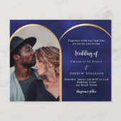 Hochzeitsfeier für das Blaue Foto (Vorderseite)