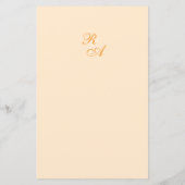 Hochzeitsfeier für die Gold Rose (Rückseite)