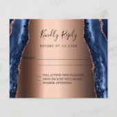 Hochzeitsfeier für die Rose Navy (Vorderseite)