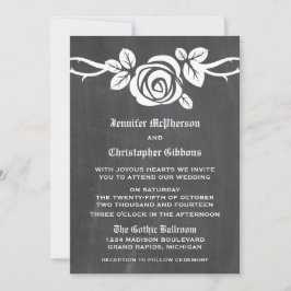 Hochzeitsfeier für Elfenbeinküche Rose Einladung