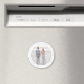 Hochzeitsfeier für Fotos Magnet (In Situ (Geschirrspüler))