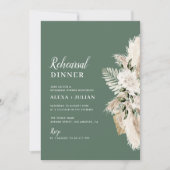 Hochzeitsfeier für Grünpflanzen Einladung (Vorderseite)