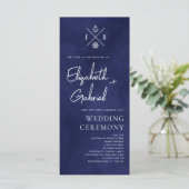 Hochzeitsfeier für Navy Blue Cruise Travel (Stehend Vorderseite)