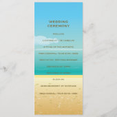 Hochzeitsfeier für Palm & Stars Programm (Rückseite)