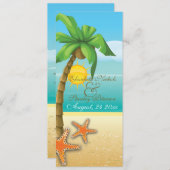 Hochzeitsfeier für Palm & Stars Programm (Vorne/Hinten)