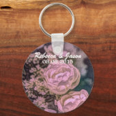 Hochzeitsfeier für Rose Schlüsselanhänger (Vorderseite)