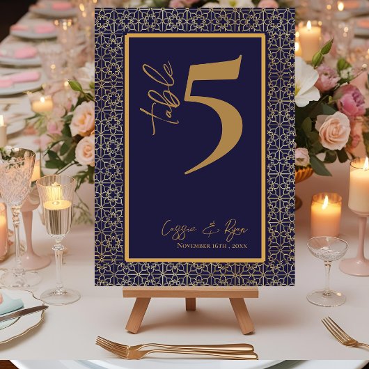 Hochzeitsfeier für Seestreitkräfte und Goldene Des Dankeskarte