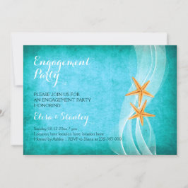 Hochzeitsfeier für Strandpaare Einladung