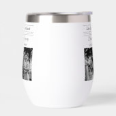 Hochzeitsfeier für Zeitungen - Schwarz-Weiß-Foto (Links)