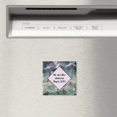 Hochzeitsfeier Gefallen für Fluorite Gem Foto Meme Magnet (In Situ (Geschirrspüler))