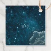 Hochzeitsfeier Geschenkanhänger (Rückseite)