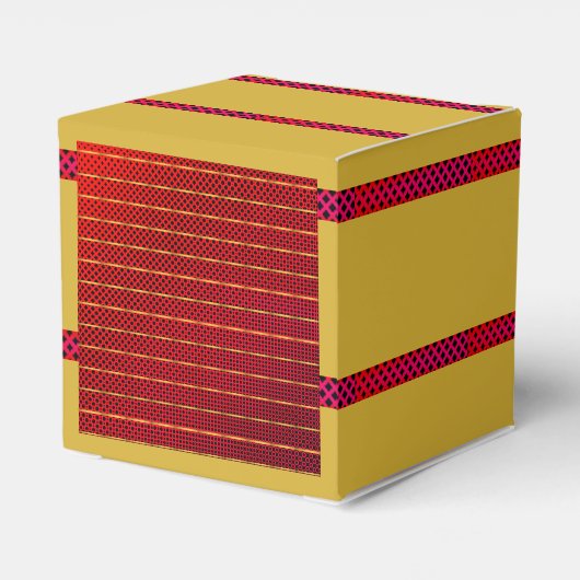 Hochzeitsfeier Geschenkschachtel (Rückseite)