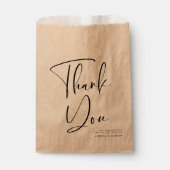 Hochzeitsfeier Geschenktütchen (Vorderseite)