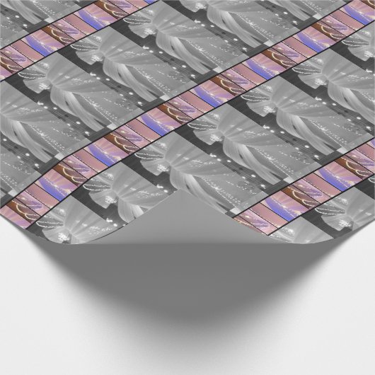 Hochzeitsfeier-Geschenkverpackung Geschenkpapier (Ecke)