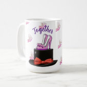 Hochzeitsfeier gibt Bridesmaid-Geschenke Kaffeetasse (Vorderseite Links)