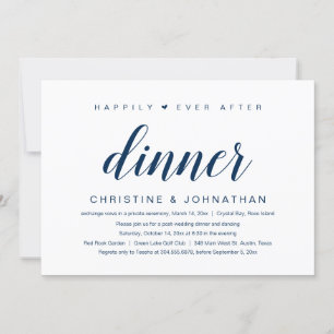 Hochzeitsfeier, glücklicherweise immer nach dem Ab Einladung