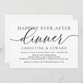 Hochzeitsfeier, glücklicherweise immer nach dem Ab Einladung (Vorne/Hinten)