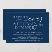 Hochzeitsfeier, glücklicherweise immer nach dem Ab Einladung (Vorne/Hinten)