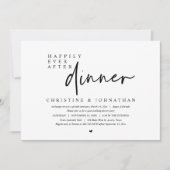 Hochzeitsfeier, glücklicherweise immer nach dem Ab Einladung (Vorderseite)