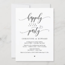 Hochzeitsfeier, glücklicherweise immer nach dem Pa