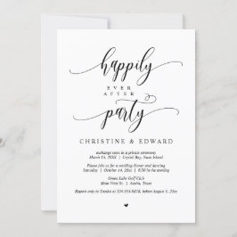 Hochzeitsfeier, glücklicherweise immer nach dem Pa Einladung