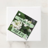 Hochzeitsfeier Hydrangea Foto Geschenkanhänger (Beispiel)