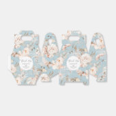 Hochzeitsfeier im blauen botanischen Blumengarten Geschenkschachtel (Ungefaltet)