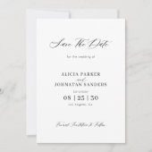 Hochzeitsfeier im Foto QR Save The Date (Vorderseite)