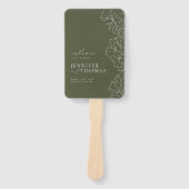 Hochzeitsfeier im Grünen Fächer (Vorderseite)