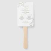 Hochzeitsfeier im Grünen Fächer (Rückseite)