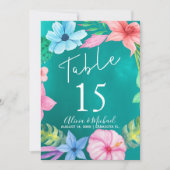 Hochzeitsfeier im Ozean Luau (Vorderseite)